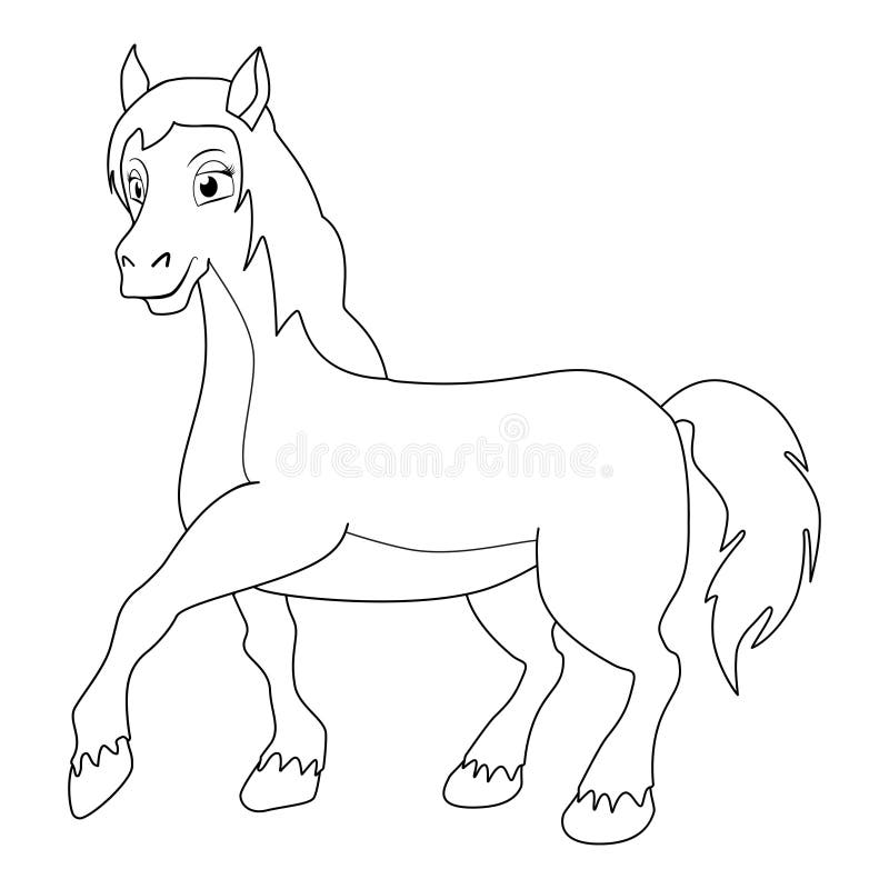 Cavalo. Jogo Ponto a Ponto Com Resposta. Conecte Os Pontos Por Números Para  Desenhar O Animal. Jogo Lógico E Página De Coloração C Ilustração do Vetor  - Ilustração de pônei, manuscrito: 239400281