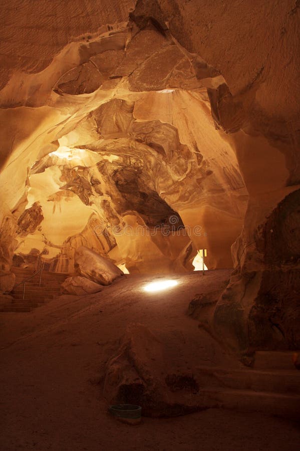 Cave stock photo