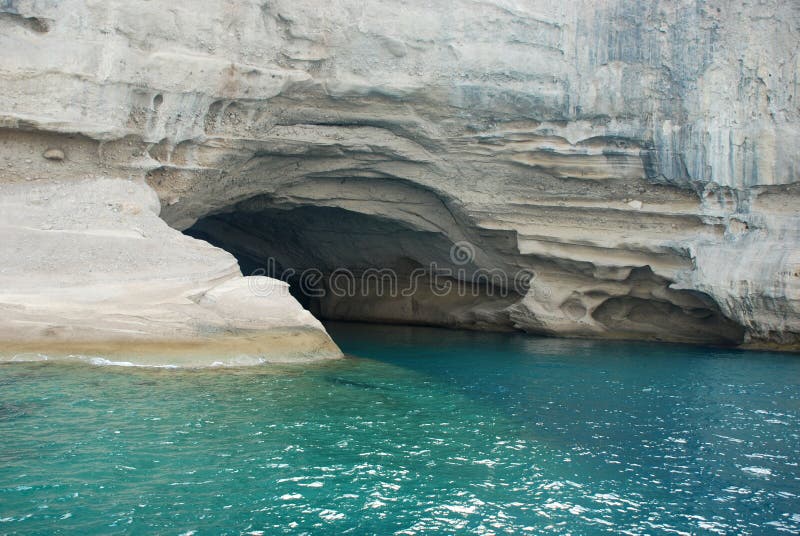 Cave near seaside