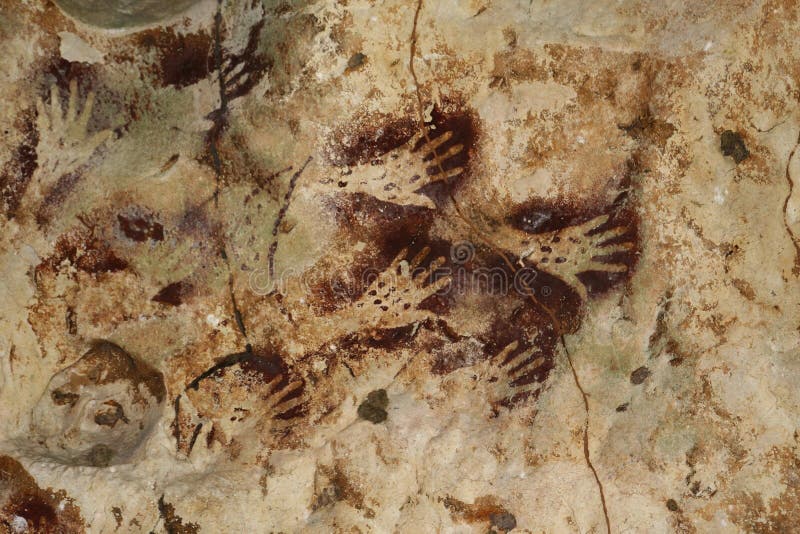 Cave paintings stock photo. Image of prehistory, print 51748664