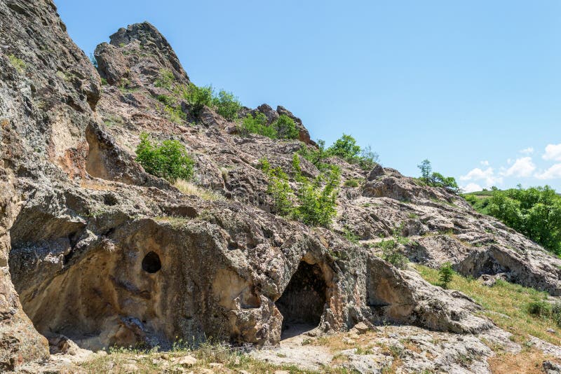 Jeskyně na z skalnatý hora.