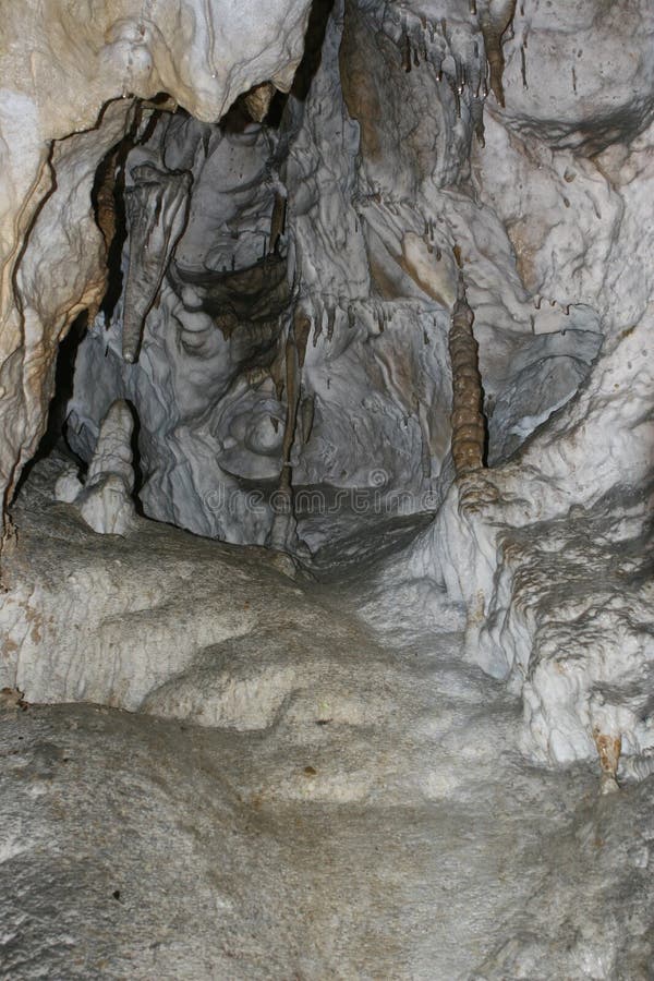 Detailed wall inside of a cave. Detailed wall inside of a cave.