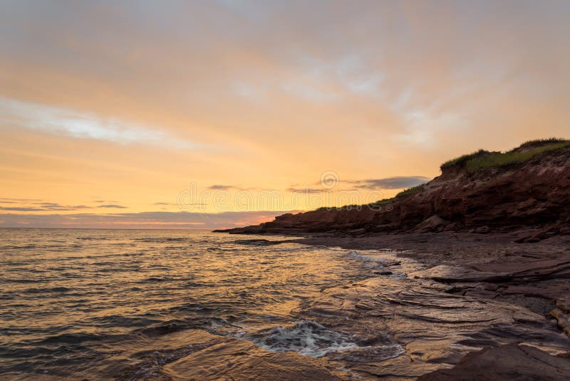 Cavendish beach in the morning