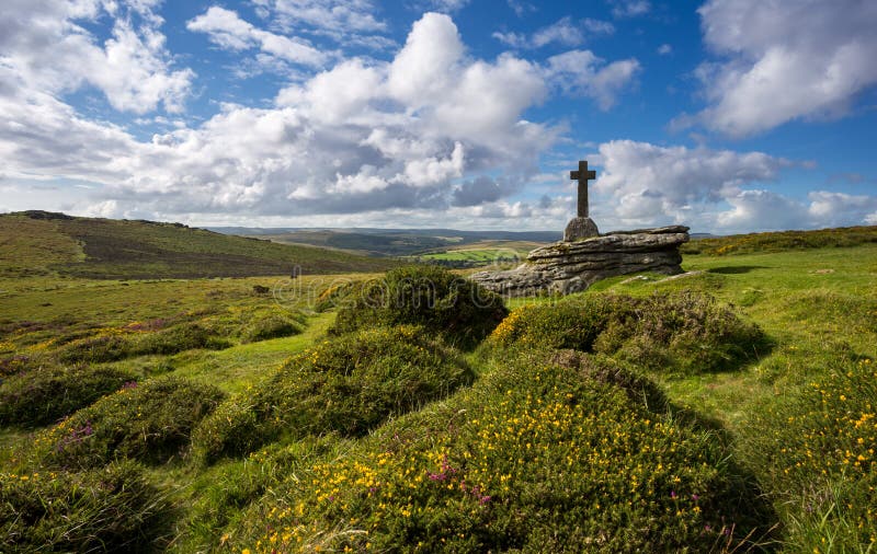 Caverna Penney Dartmoor trasversale. immagine stock Caverna Penney Dartmoor trasversale. immagine stock