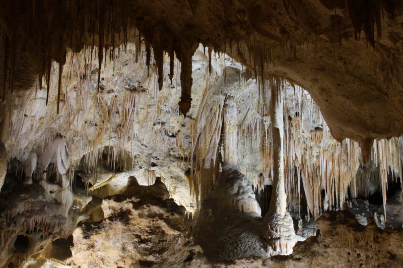 Cavernas de Carlsbad foto de stock royalty free Cavernas de Carlsbad foto de stock royalty free