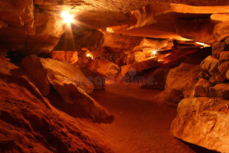 Amazing underground cave formations of Rickwood Caverns in Alabama. Amazing underground cave formations of Rickwood Caverns in Alabama.