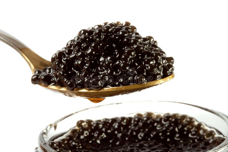 Caviar black stock image. Image of caviar, luxury, class 8332733