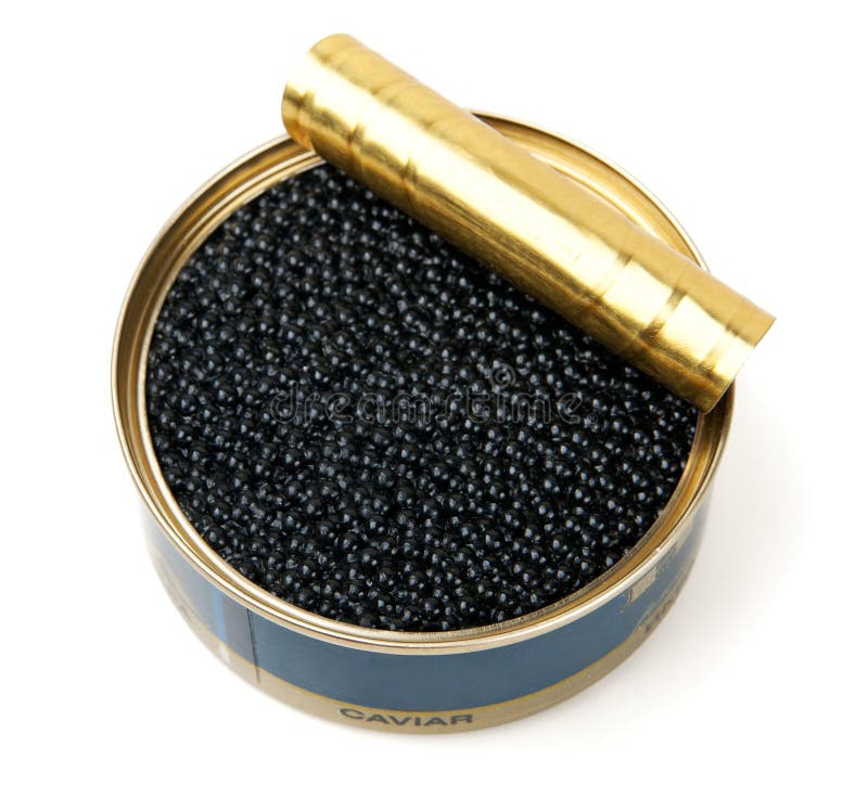 Caviar preto imagem de stock Caviar preto imagem de stock