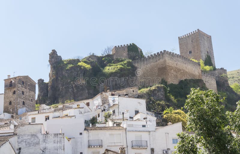 Cazorla Town and Castle, Jaen, Spain Stock Photo Image of cazorla