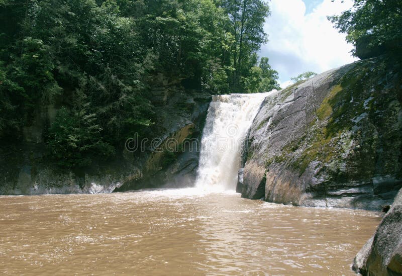 Caídas del río de los alces imagenes de archivo Caídas del río de los alces imagenes de archivo