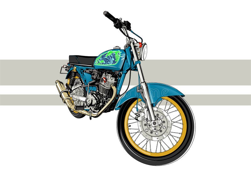 Motocycle Design stock vector. Illustration of automotive - 15775382