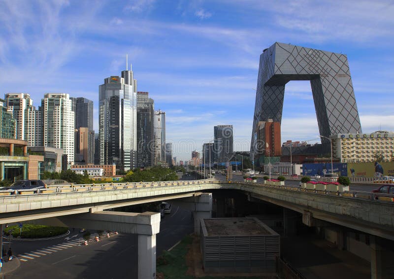 CBD-Beijing city Economic center，china