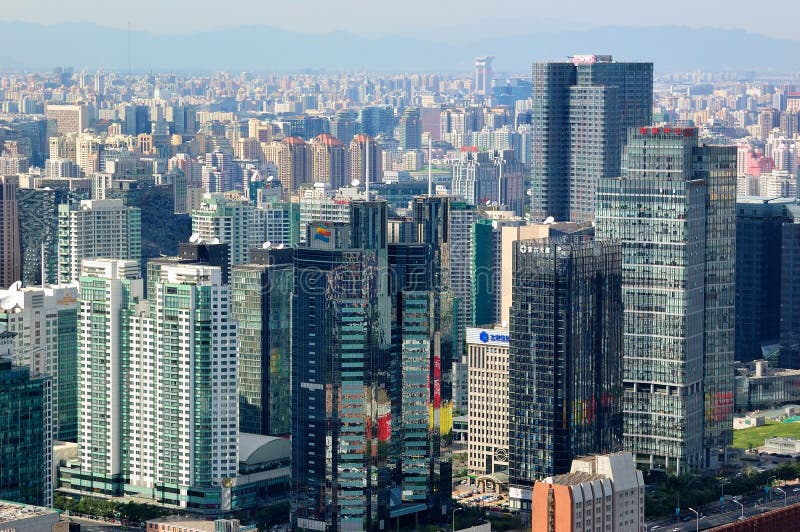 CBD-Beijing city Skyline