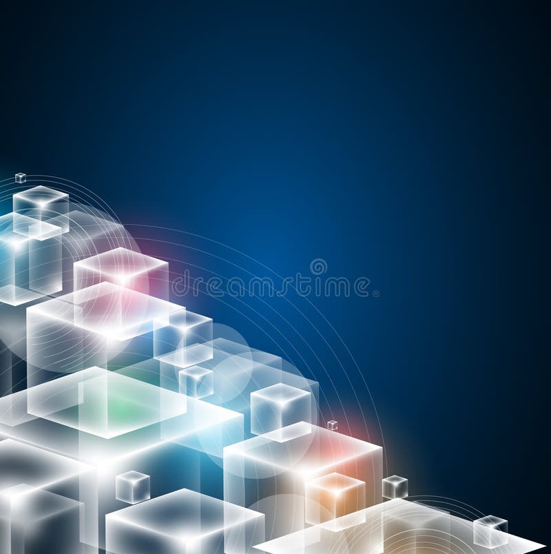 CCB del negocio del concepto de la informática del cubo del infinito ilustración del vector CCB del negocio del concepto de la informática del cubo del infinito ilustración del vector