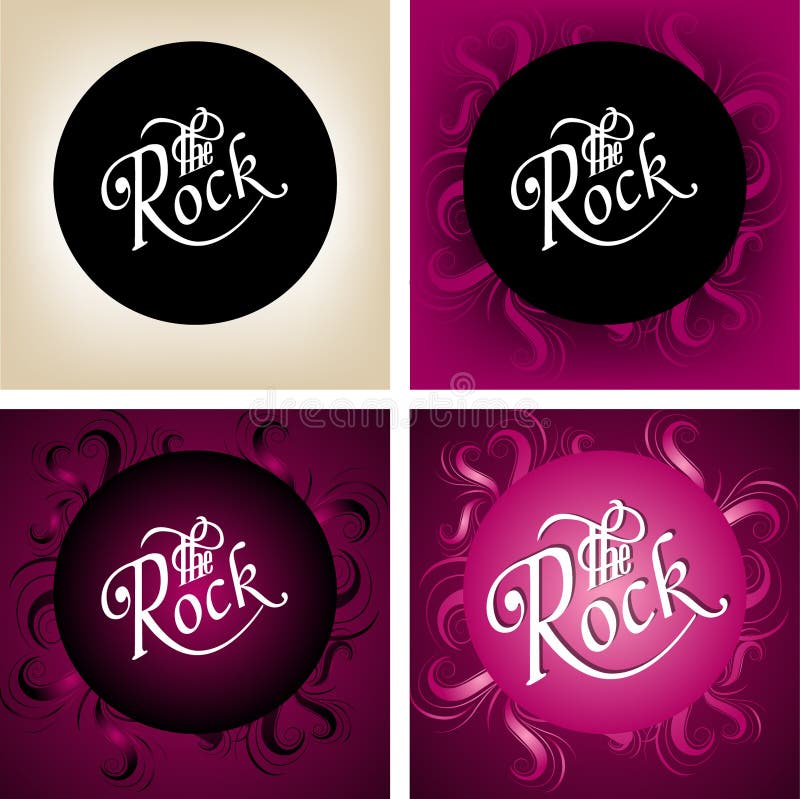 Cd cover designs royalty free illustration