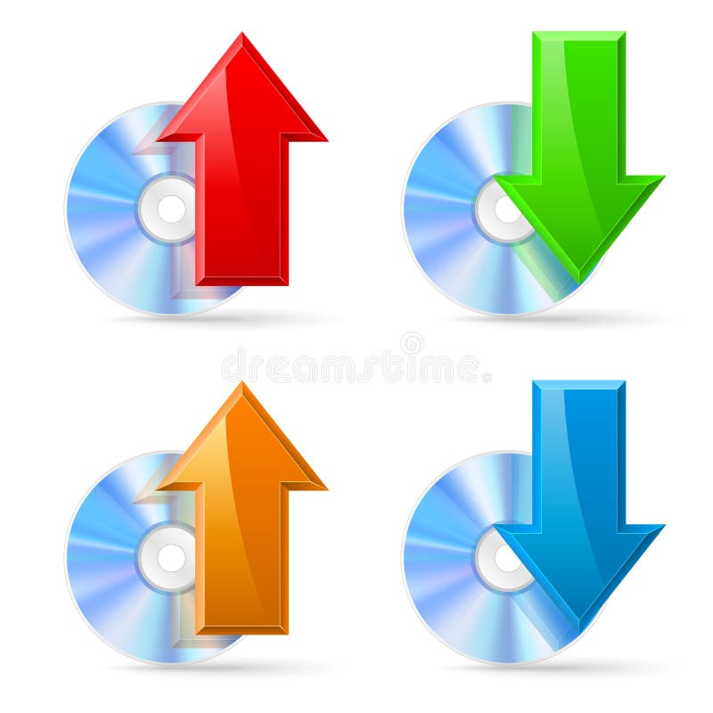 CD, DVD disc stock vector. Illustration of archive, computer 27817432