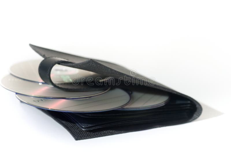 CD Geval, dat op wit wordt geïsoleerds stock foto's CD Geval, dat op wit wordt geïsoleerds stock foto's