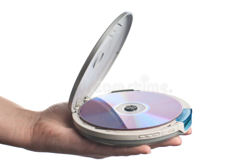 cd игрок руки стоковая фотография rf cd игрок руки стоковая фотография rf
