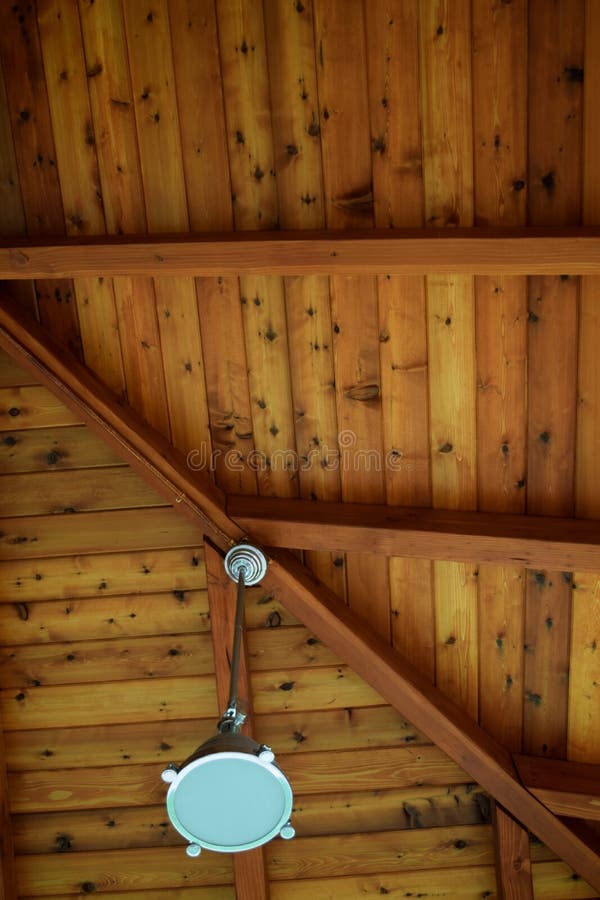 Cedar Planked Ceiling Stock Photo Image Of Timber Providing