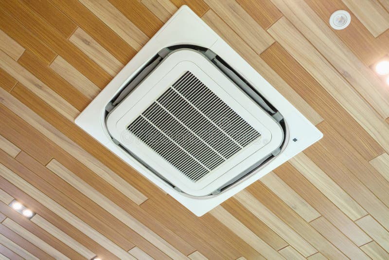 Ceiling Air Conditioner Unit in Room Stock Photo Image of conditioning, electric 153304734