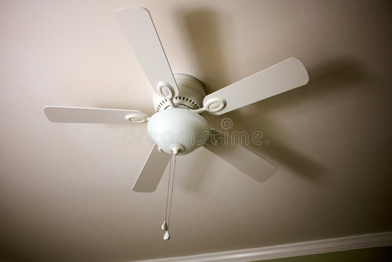 Ceiling Fan and Light Fitting Combination Stock Photo Image of