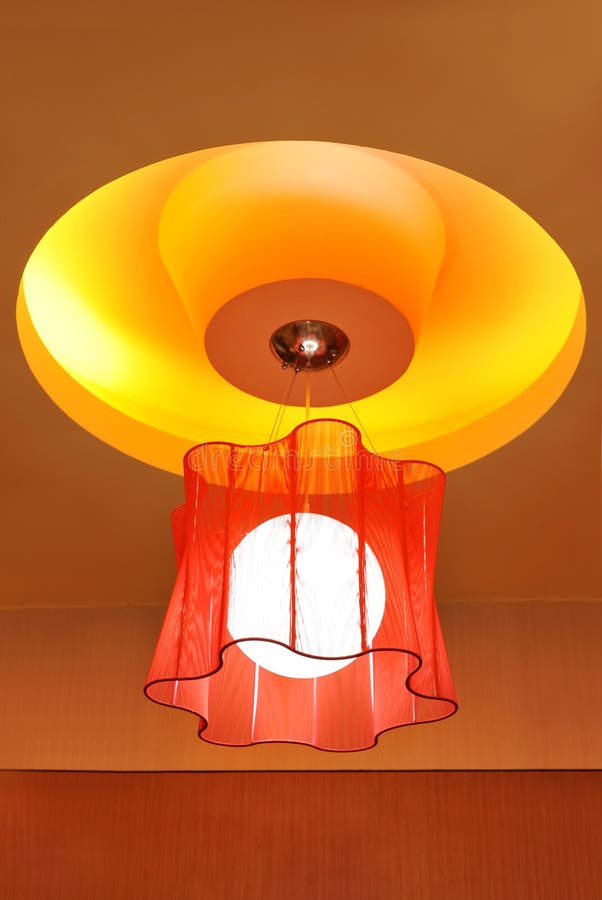 Ceiling lamp royalty free stock image