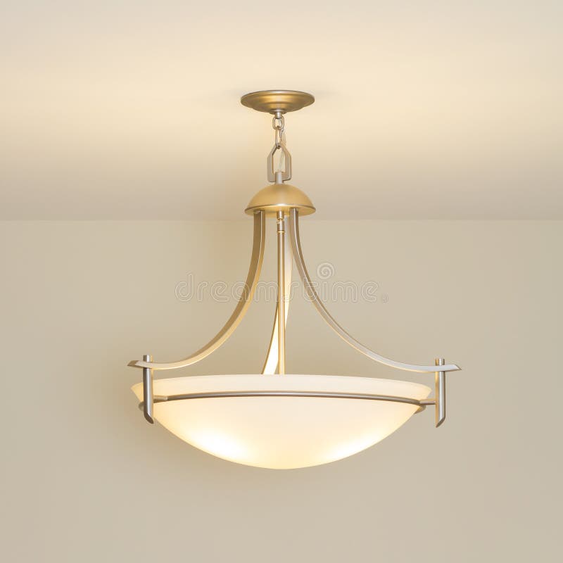 Ceiling lamp royalty free stock image