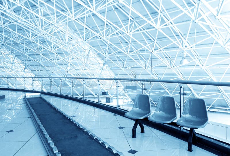 The Ceiling of Modern Architecture Stock Image - Image of roof