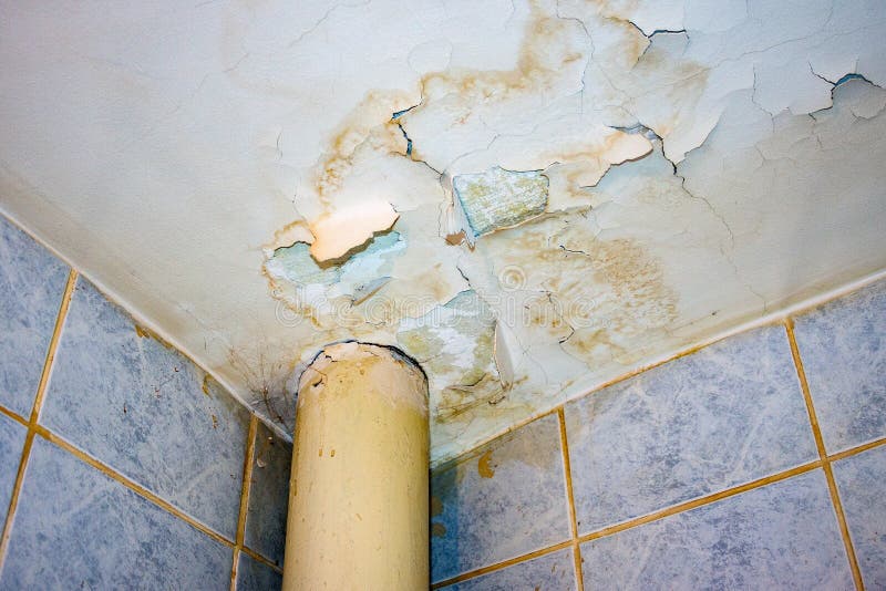 Ceiling In Need Of Repair Stock Image Image Of Deluge 106940901