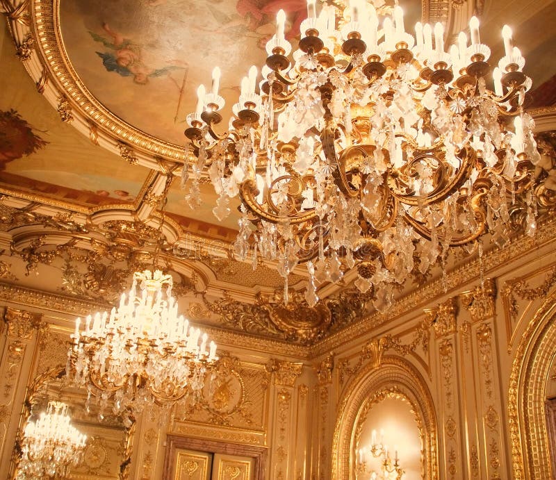 Ceiling of the Polovtsev mansion