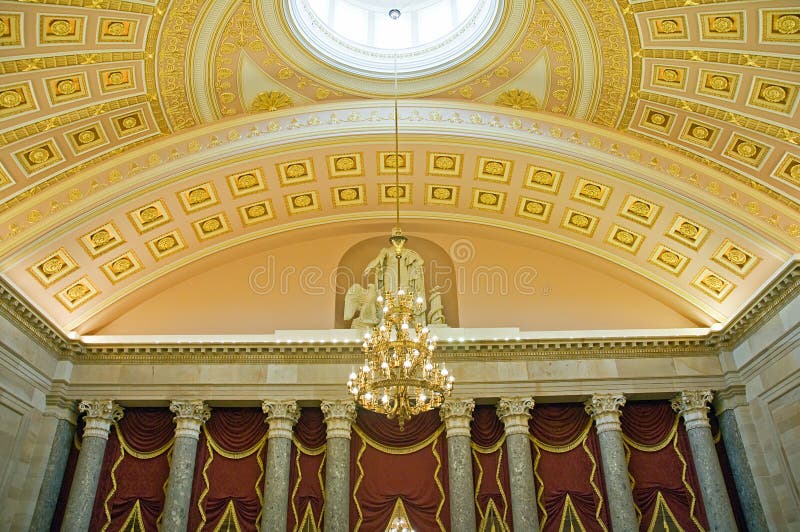 Ceiling in US Capitol Washington