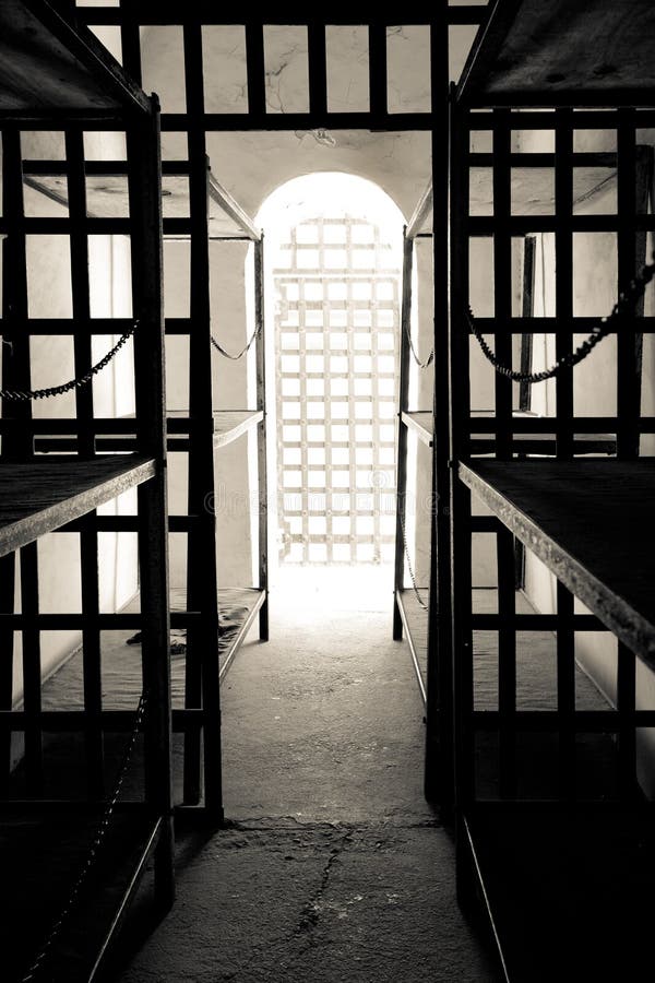 Bunk beds in Yuma territorial prison cell, Arizona. Bunk beds in Yuma territorial prison cell, Arizona
