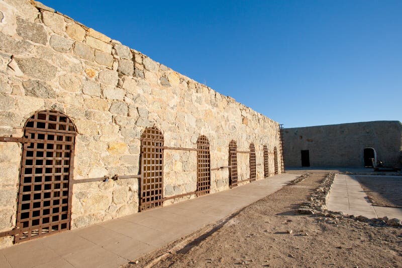 Yuma territorial prison, Arizona state historic park. Yuma territorial prison, Arizona state historic park