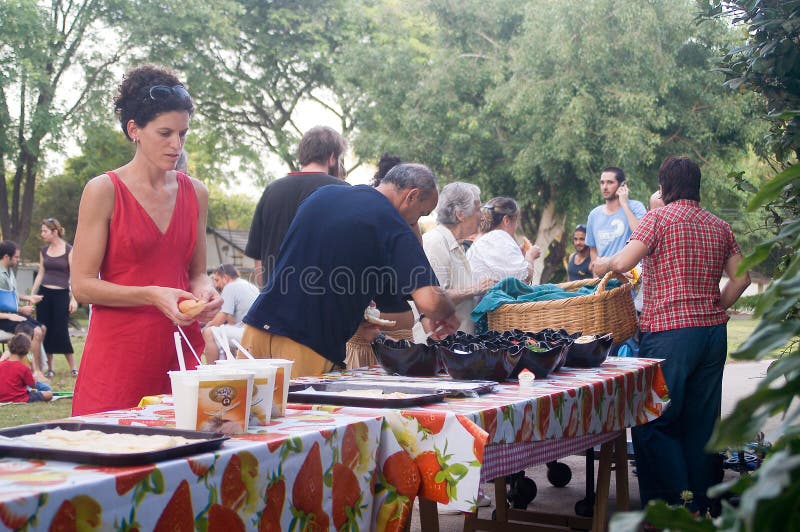 Celebrating Sukkot at a kibbutz