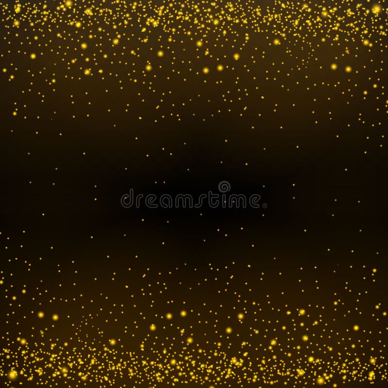 Celebration Abstract Background Made of Golden Glittering Dust ...