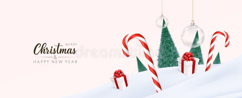 Merry Christmas And Happy New Year 2022 Email Banner 2022 Celebration Vector Background. Stock Vector - Illustration Of Gift,  Flyer: 233027793