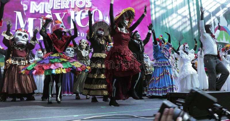 Celebrazione messicana di carnevale dei morti