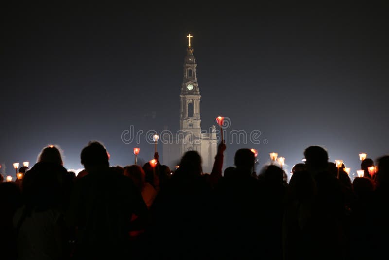 Celebrazioni religiose del 13 maggio 2015 nel santuario di Fatima - il Portogallo