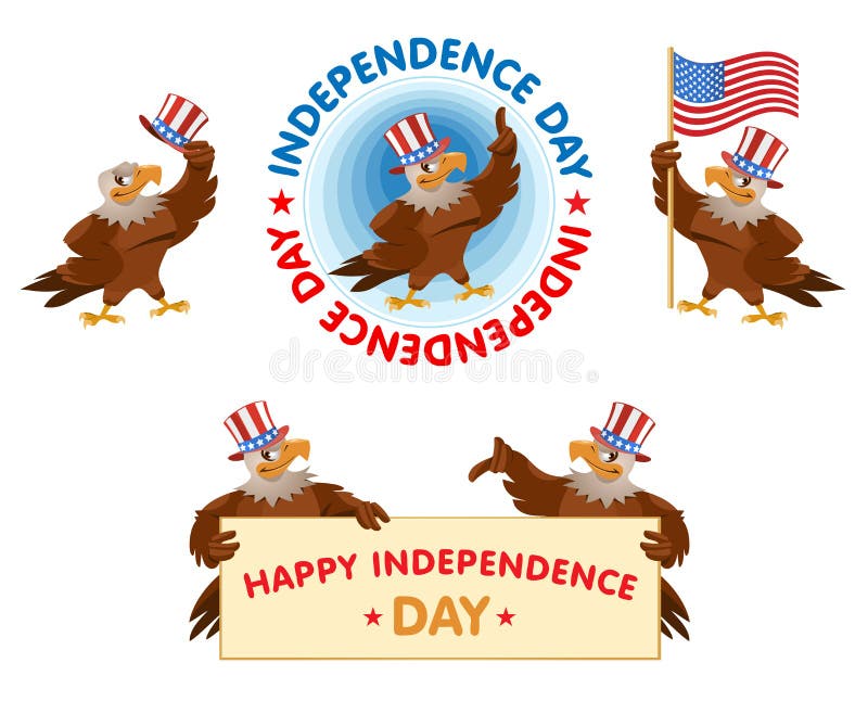 Celebração do Dia da Independência Quarto de julho ilustração royalty free Celebração do Dia da Independência Quarto de julho ilustração royalty free