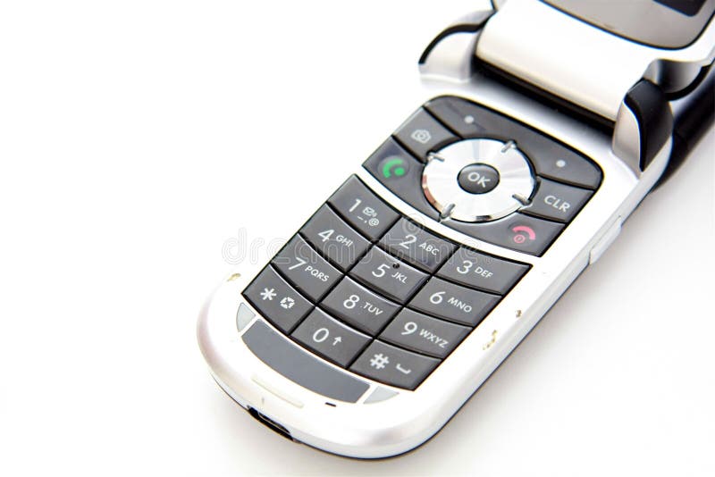 Cell phone keypad