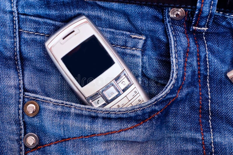 Cell phone in pocket