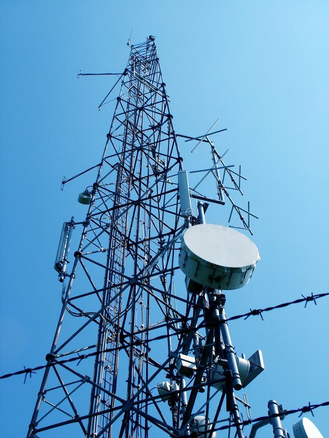 Cell tower stock image. Image of communication, electronics - 7178493