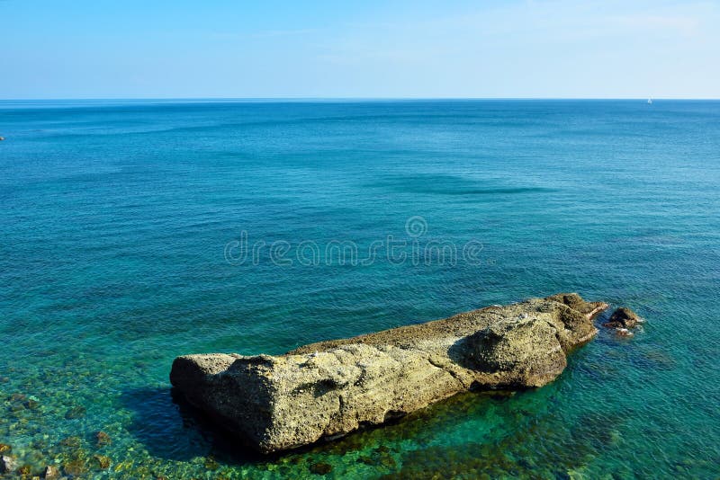 Ligurian coastal panorama from celle ligure to albissola Italy. Ligurian coastal panorama from celle ligure to albissola Italy