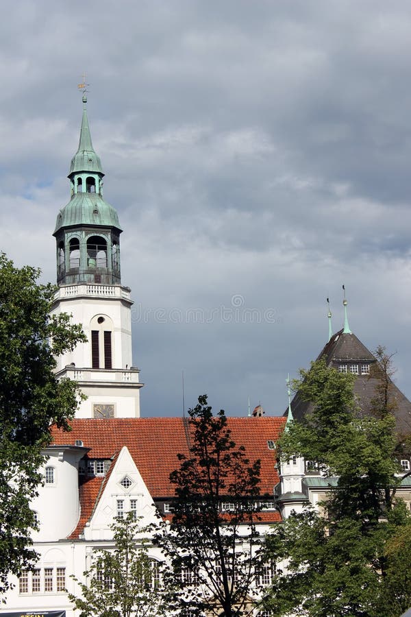 Celle教会尖顶城镇