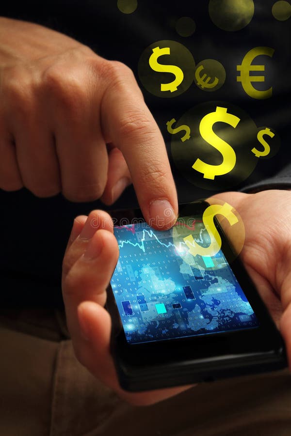 Cellphone payment stock image. Image of bank, digital 41351725