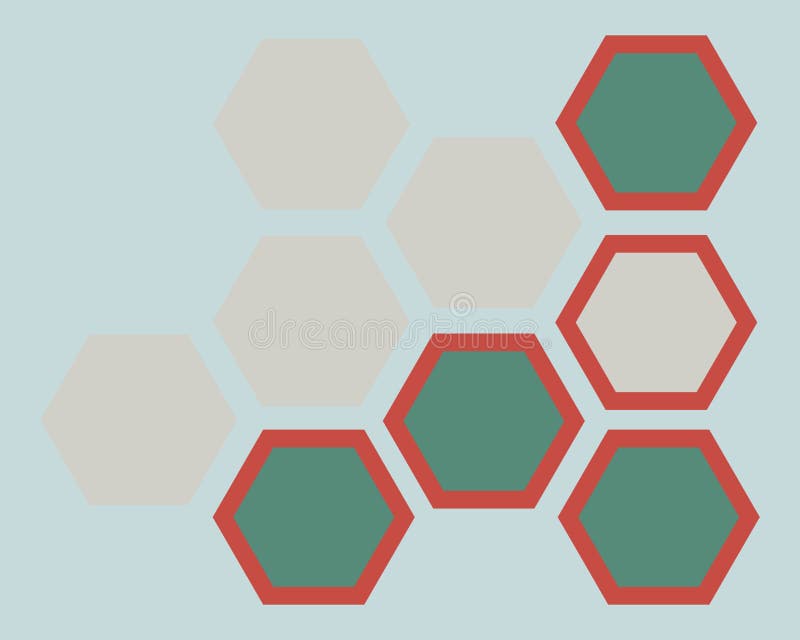 Cellules de communication mobile Fond sous forme de nid d'abeilles illustration de vecteur Cellules de communication mobile Fond sous forme de nid d'abeilles illustration de vecteur