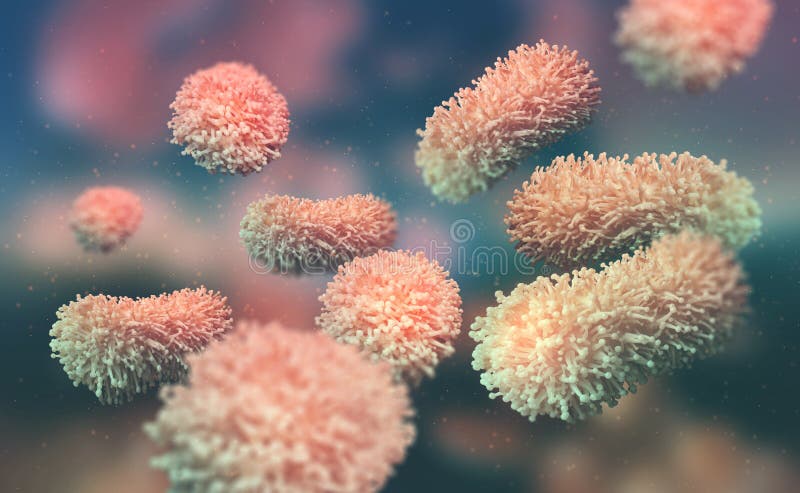 Cellules de micro-organisme de germes sous le microscope Virus, bactéries et microbes Contexte abstrait illustration de vecteur Cellules de micro-organisme de germes sous le microscope Virus, bactéries et microbes Contexte abstrait illustration de vecteur