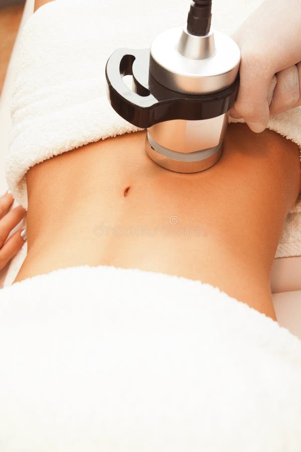 Cellulite treatment royalty free stock photography Cellulite treatment royalty free stock photography