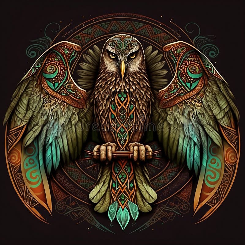 Hawk Eagle Tribal Tattoo High-Res Vector Graphic - Getty Images