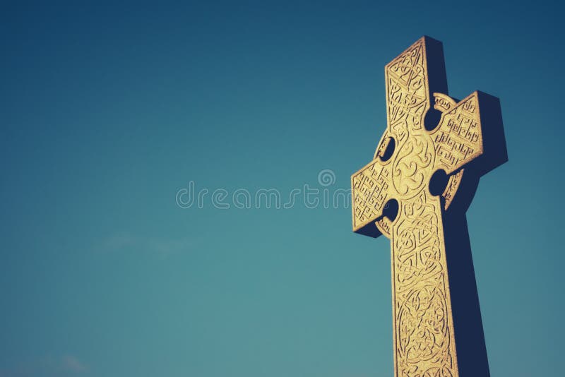 Celtic Cross Gravestone